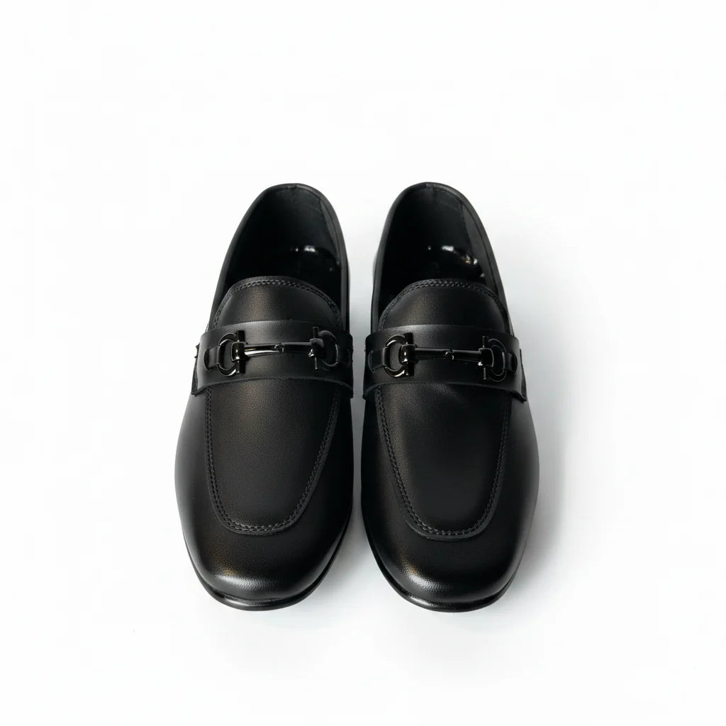 Handstiched Premium Black Loafer | Softsole and daily wear loafer